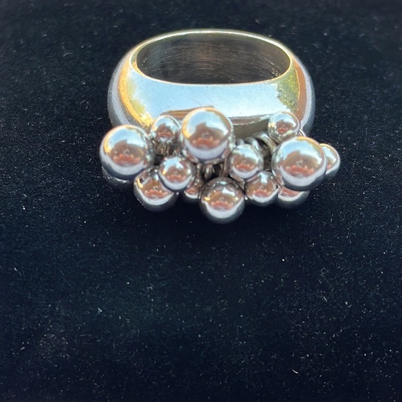 Silpada Cha Cha ring 925 silver size 7 rare and hard to find - Picture 3 of 11